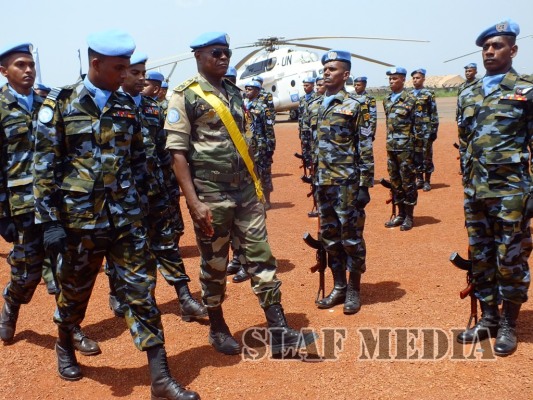 UN Peace Keeping MINUSCA Medal Awarding Ceremony