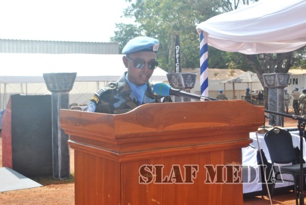 UN Peace Keeping MINUSCA Medal Awarding Ceremony