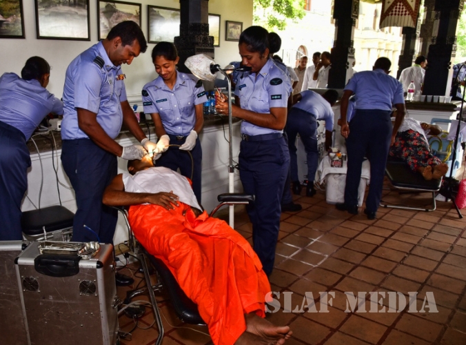 Annual Oral Health and Medical Programme at The Temple of Tooth Relic in Kandy