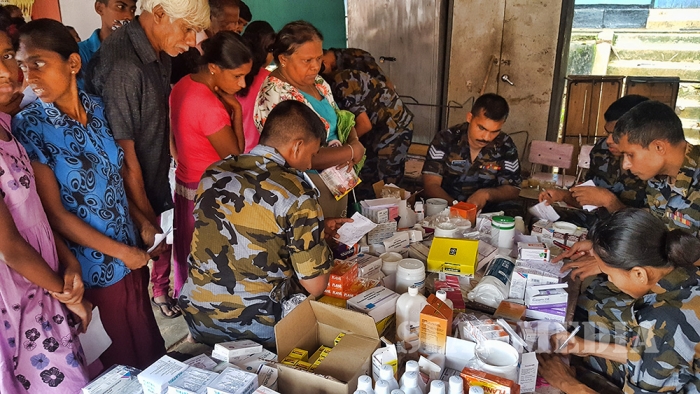 SLAF Medical Teams Continues to Assist the Relief Efforts at Ayagama