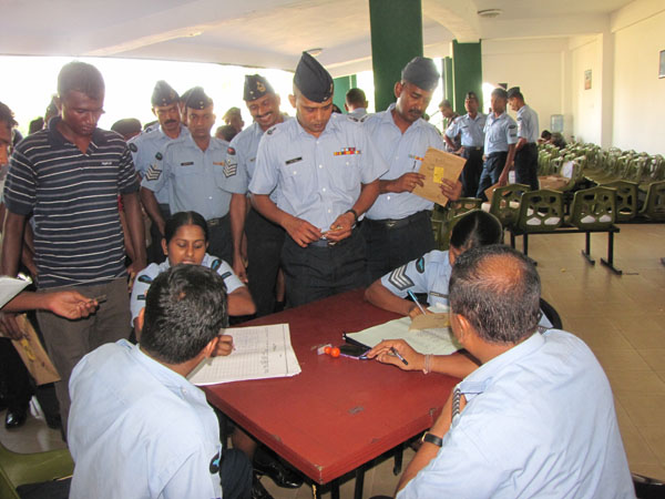 Members SLAF Eagerly Gather to Exercise Their Fundamental Rights