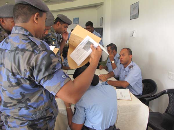 Members SLAF Eagerly Gather to Exercise Their Fundamental Rights