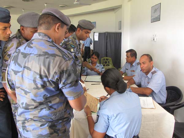 Members SLAF Eagerly Gather to Exercise Their Fundamental Rights
