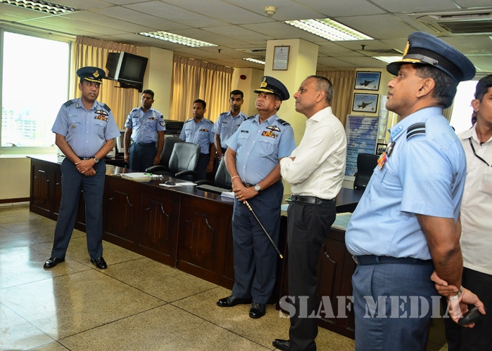 Hon. Minister Sagala Rathnayake Observed the Progress of SLAF Flood Relief Operations