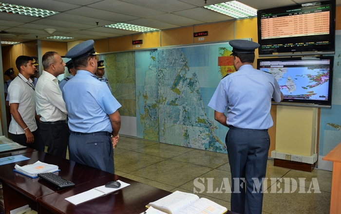 Hon. Minister Sagala Rathnayake Observed the Progress of SLAF Flood Relief Operations