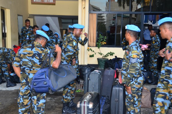 SLAF Deploys an Aviation Unit Under UN Mission in Central African Republic