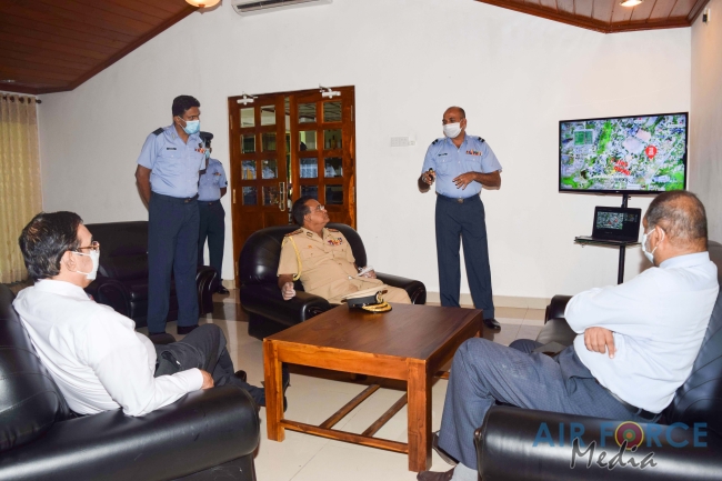 PTF Tackling Health Security of Tri Services Visits SLAF Trade Training School Ekala