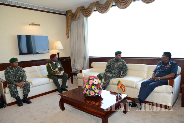 Chief of the Defence Force of The Republic of Maldives Calls on the Commander