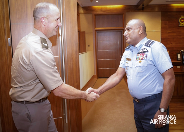 ADJUTANT
GENERAL OF THE STATE OF MONTANA NATIONAL GUARD CALLS ON THE COMMANDER OF
THE AIR FORCE