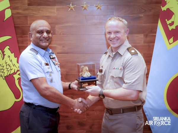 ADJUTANT
GENERAL OF THE STATE OF MONTANA NATIONAL GUARD CALLS ON THE COMMANDER OF
THE AIR FORCE