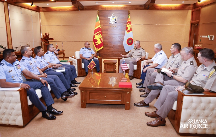 ADJUTANT
GENERAL OF THE STATE OF MONTANA NATIONAL GUARD CALLS ON THE COMMANDER OF
THE AIR FORCE