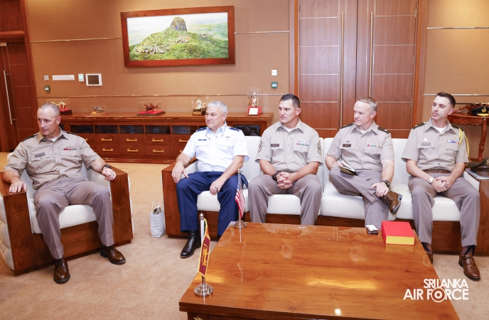 ADJUTANT
GENERAL OF THE STATE OF MONTANA NATIONAL GUARD CALLS ON THE COMMANDER OF
THE AIR FORCE