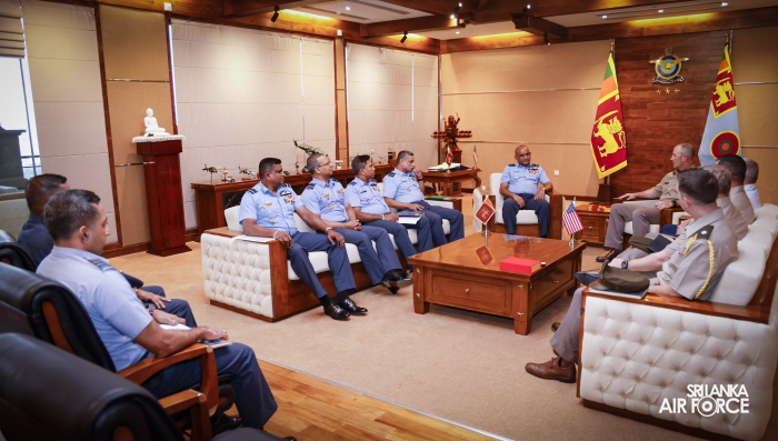 ADJUTANT
GENERAL OF THE STATE OF MONTANA NATIONAL GUARD CALLS ON THE COMMANDER OF
THE AIR FORCE