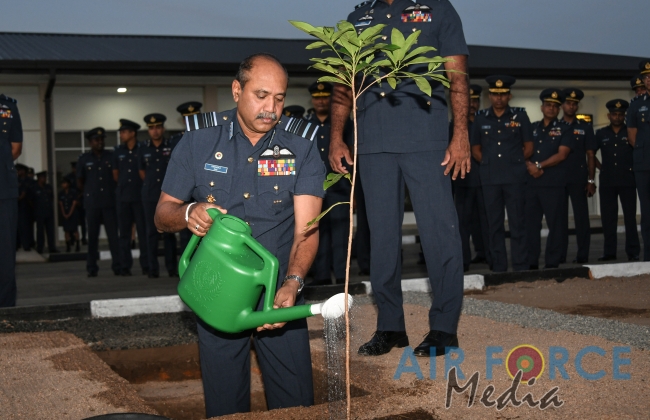 New Air Movement at SLAF Base Ratmalana Declared Open by the Commander