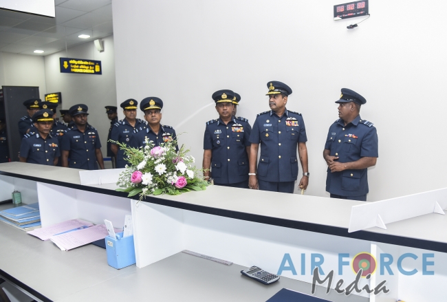New Air Movement at SLAF Base Ratmalana Declared Open by the Commander