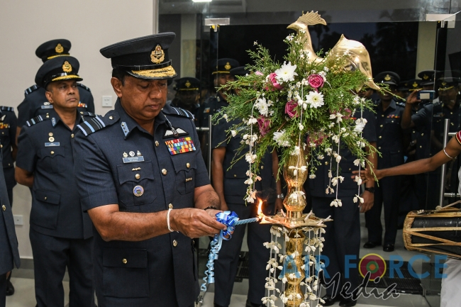 New Air Movement at SLAF Base Ratmalana Declared Open by the Commander