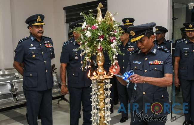 New Air Movement at SLAF Base Ratmalana Declared Open by the Commander