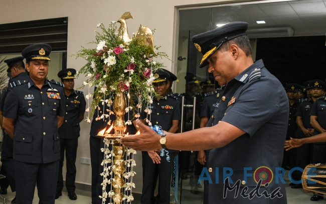 New Air Movement at SLAF Base Ratmalana Declared Open by the Commander