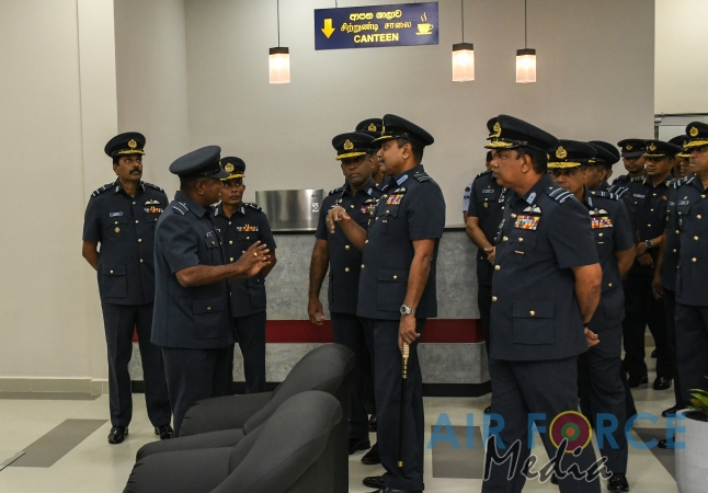 New Air Movement at SLAF Base Ratmalana Declared Open by the Commander