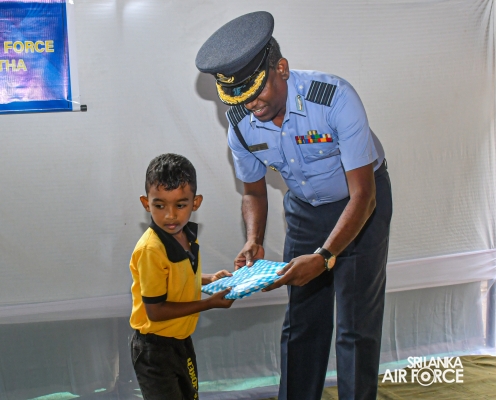SLAF STATION MORAWEWA CONCLUDES A GUWAN MITHUDAM PROJECT AT ‘SAMANALA’ PRE SCHOOL - ETHABEDIWEWA