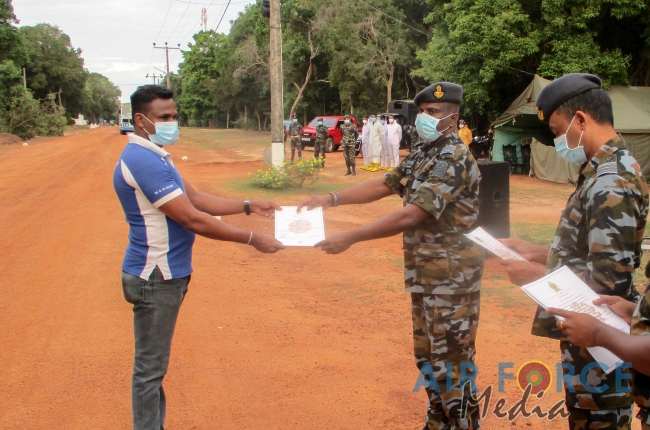 223 Naval Personnel quarantined at SLAF Quarantine Centre at Mullaitivu released