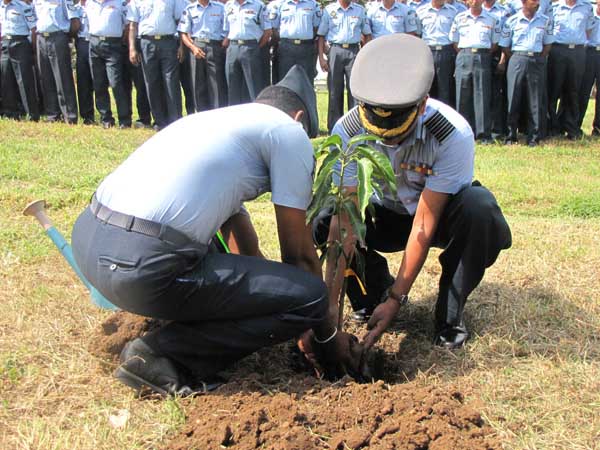 ශ්රී ලංකා ගුවන් හමුදාව පැළ ලක්ෂයක් සිටුවයි..