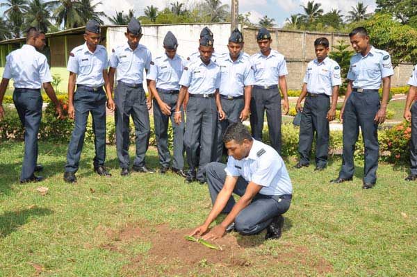 ශ්රී ලංකා ගුවන් හමුදාව පැළ ලක්ෂයක් සිටුවයි..