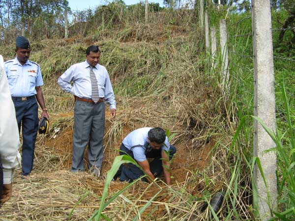 ශ්රී ලංකා ගුවන් හමුදාව පැළ ලක්ෂයක් සිටුවයි..