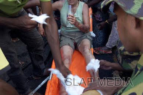 SLAF Assists Rescue Operation in Knuckles Range