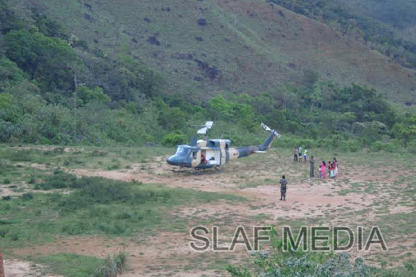 SLAF Assists Rescue Operation in Knuckles Range