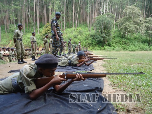 Annual Assessment Camp of Air Wing (Boys) Cadets NCC at SLAF CTS Dla
