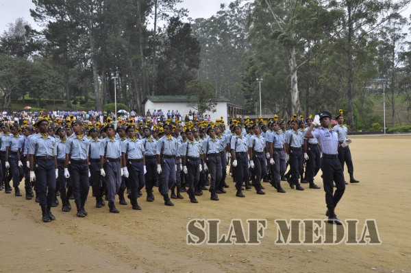Annual Assessment Camp of Air Wing (Boys) Cadets NCC at SLAF CTS Dla