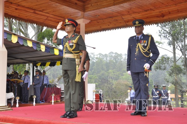 Annual Assessment Camp of Air Wing (Boys) Cadets NCC at SLAF CTS Dla