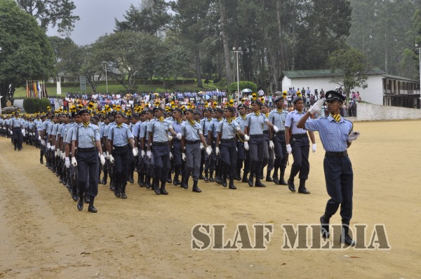 Annual Assessment Camp of Air Wing (Boys) Cadets NCC at SLAF CTS Dla