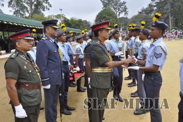 Annual Assessment Camp of Air Wing (Boys) Cadets NCC at SLAF CTS Dla