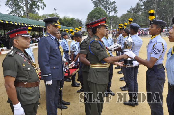 Annual Assessment Camp of Air Wing (Boys) Cadets NCC at SLAF CTS Dla