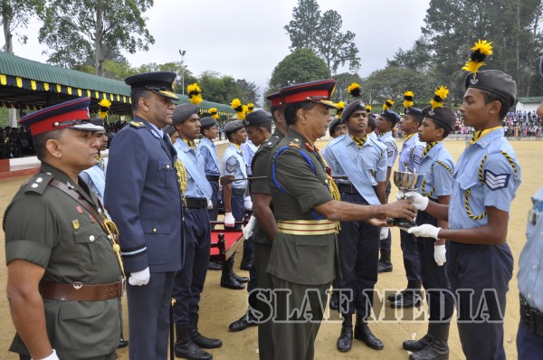 Annual Assessment Camp of Air Wing (Boys) Cadets NCC at SLAF CTS Dla