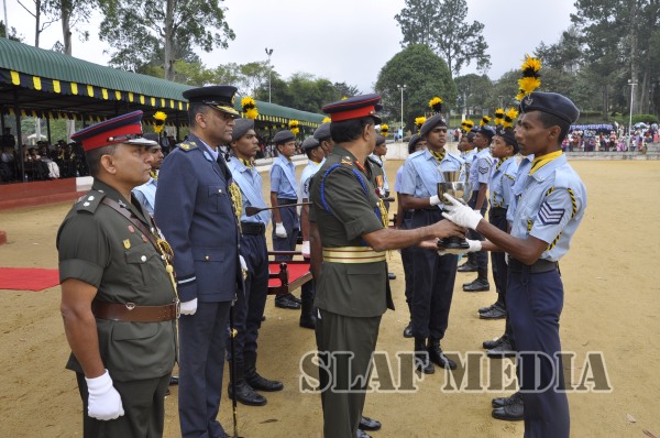 Annual Assessment Camp of Air Wing (Boys) Cadets NCC at SLAF CTS Dla