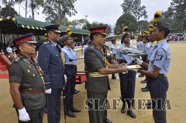 Annual Assessment Camp of Air Wing (Boys) Cadets NCC at SLAF CTS Dla