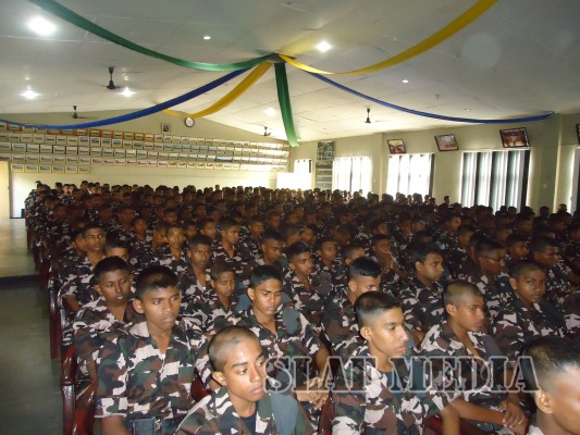 Annual Assessment Camp of Air Wing (Boys) Cadets NCC at SLAF CTS Dla