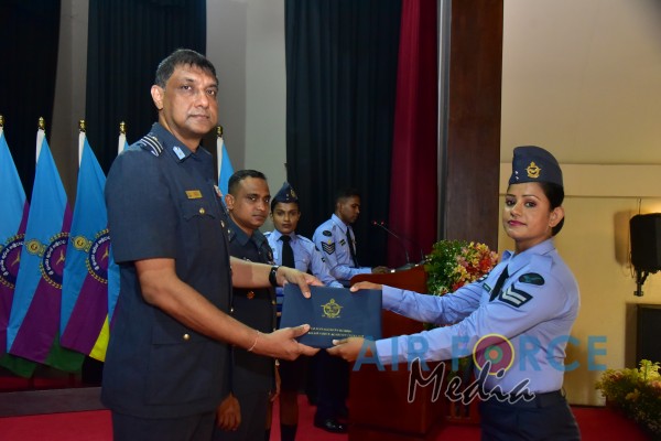 CERTIFICATE AWARDING CEREMONY OF NON-COMMISSIONED OFFICERS’ MANAGEMENT COURSES