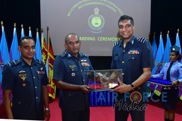 CERTIFICATE AWARDING CEREMONY OF NON-COMMISSIONED OFFICERS’ MANAGEMENT COURSES
