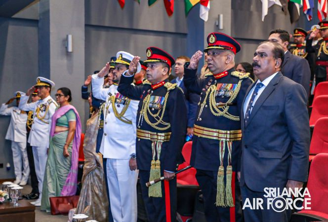 NO. 04 COURSE
OF NATIONAL DEFENCE COLLEGE GRADUATION CONCLUDES IN A SUCCESSFUL NOTE