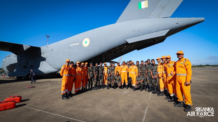 INDIAN
NDRF MEMBERS DEPART AFTER COMPLETING OPERATION ‘SAGAR BANDHU’ IN SRI
LANKA