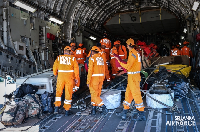 INDIAN
NDRF MEMBERS DEPART AFTER COMPLETING OPERATION ‘SAGAR BANDHU’ IN SRI
LANKA
