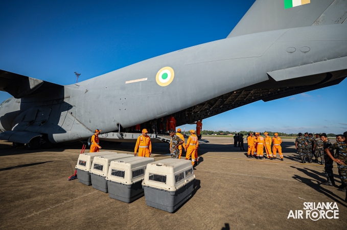 INDIAN
NDRF MEMBERS DEPART AFTER COMPLETING OPERATION ‘SAGAR BANDHU’ IN SRI
LANKA