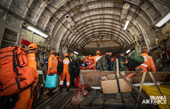 INDIAN
NDRF MEMBERS DEPART AFTER COMPLETING OPERATION ‘SAGAR BANDHU’ IN SRI
LANKA