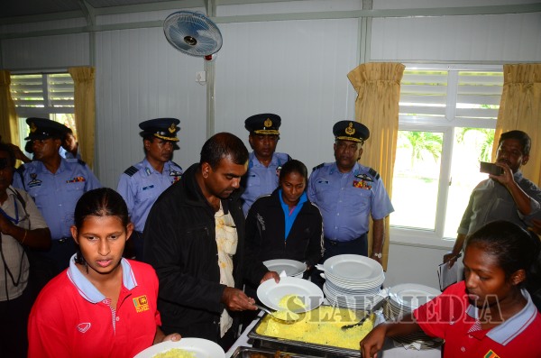 C-130
Hercules Lands in SLAF Base Katunayaka