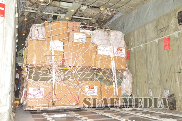 Second Rescue & Relief Contingent Fly on SLAF C 130 to
Nepal to Assist Earthquake Victims