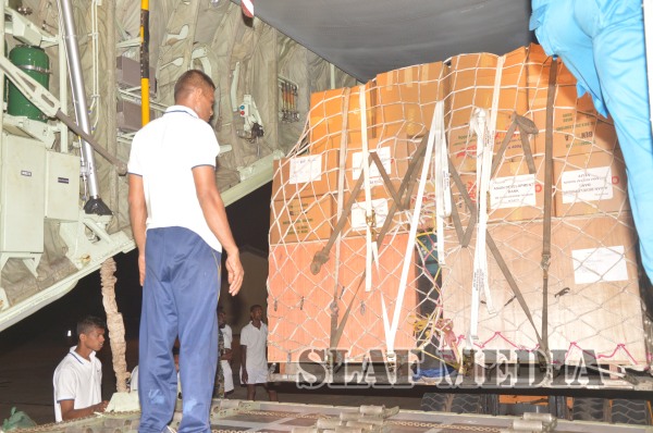 Second Rescue & Relief Contingent Fly on SLAF C 130 to
Nepal to Assist Earthquake Victims